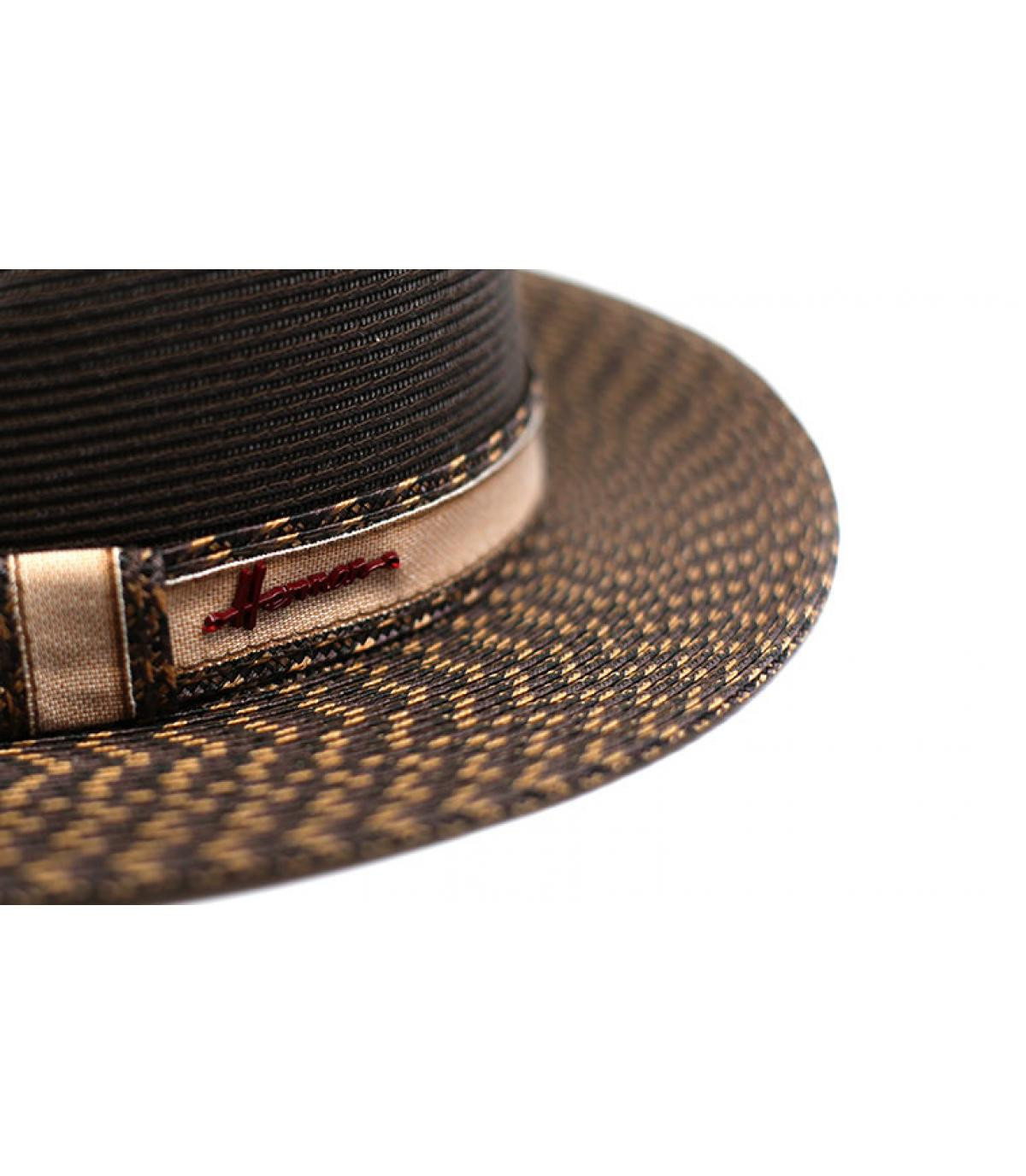 Herman Headwear brown fedora water repellent